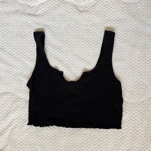 SHEIN black crop top